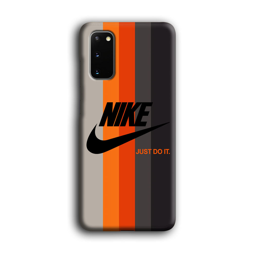 Nike Orange Line Samsung Galaxy S20 Case