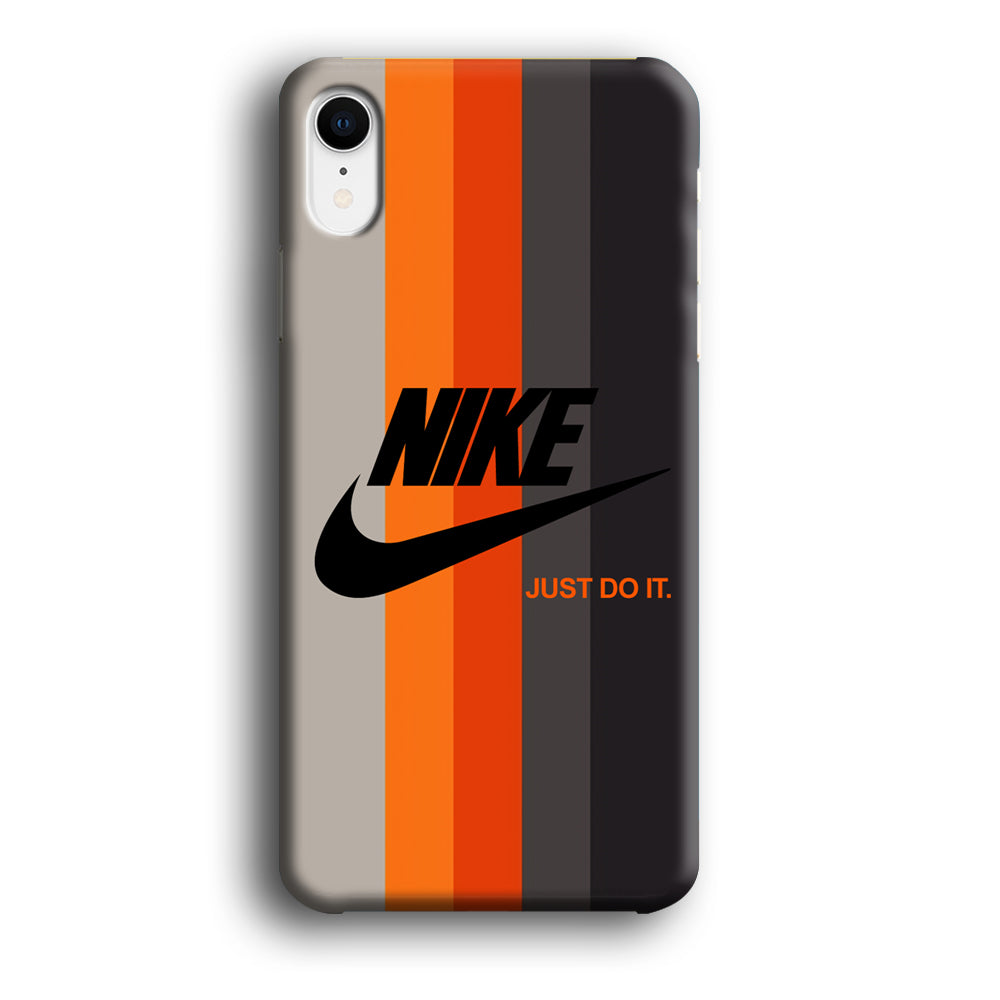 Nike Orange Line iPhone XR Case