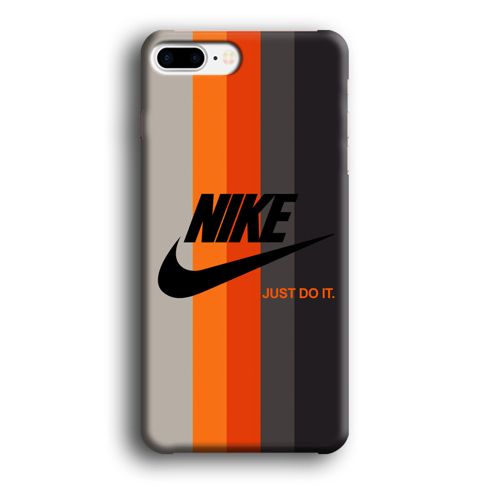 Nike Orange Line iPhone 8 Plus Case