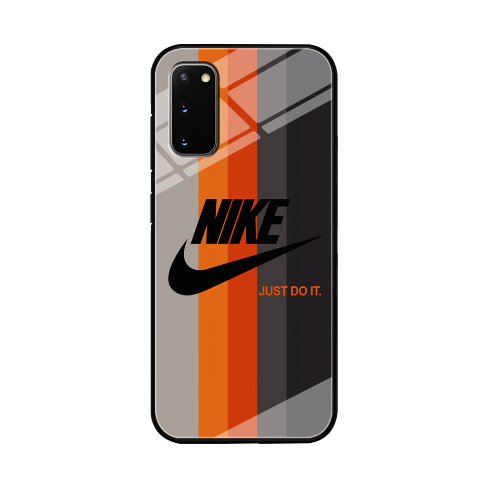 Nike Orange Line Samsung Galaxy S20 Case