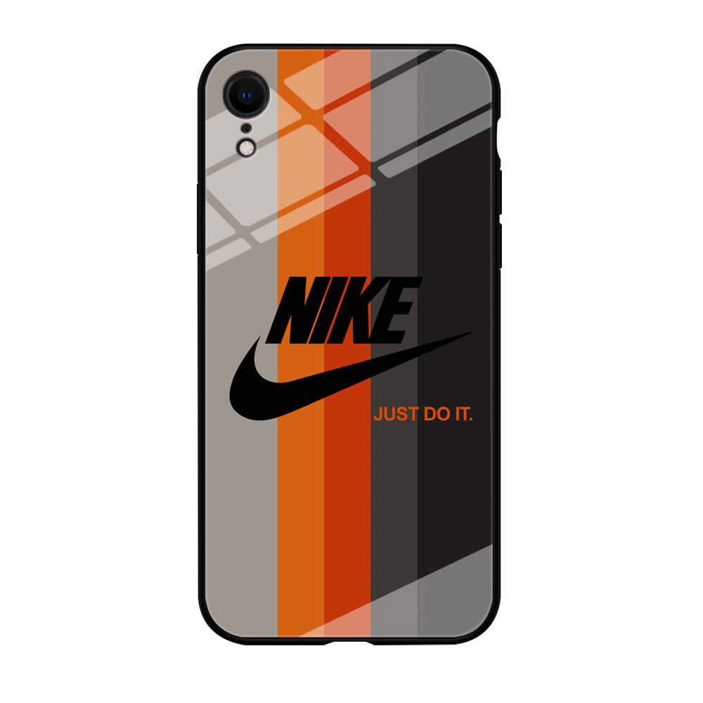 Nike Orange Line iPhone XR Case