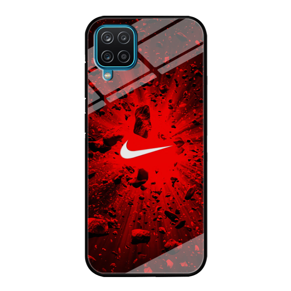 Nike Red Meteor Samsung Galaxy A12 Case