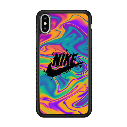 Nike Silhouette Logo iPhone XS Case