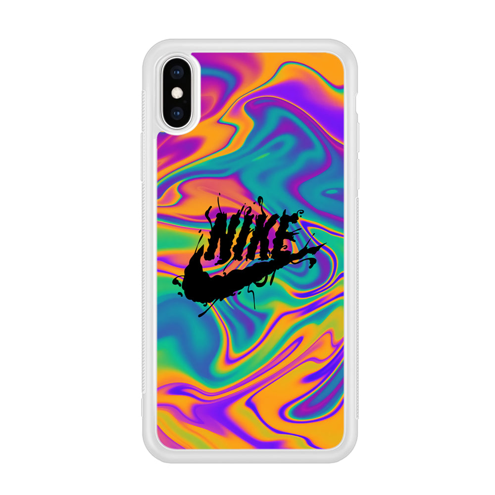 Nike Silhouette Logo iPhone X Case