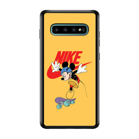 Nike Skate Mickey Samsung Galaxy S10 Plus Case