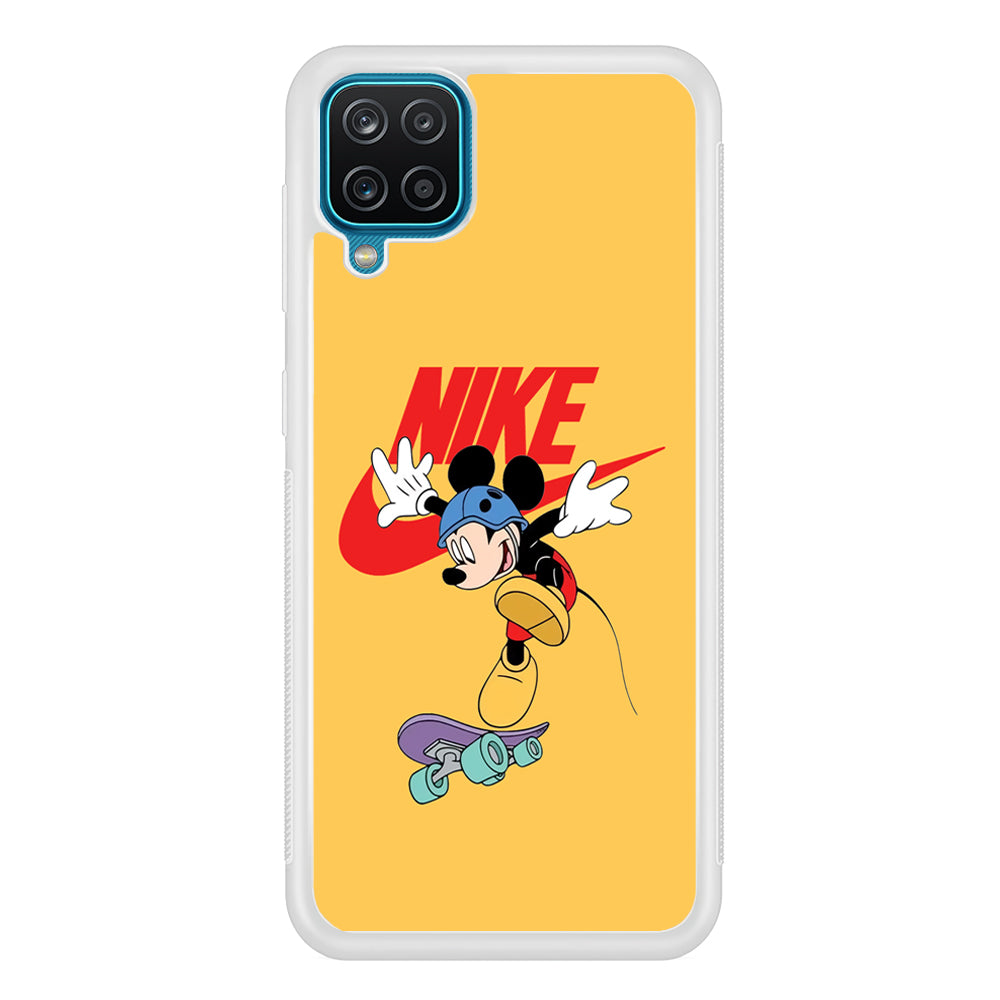 Nike Skate Mickey Samsung Galaxy A12 Case