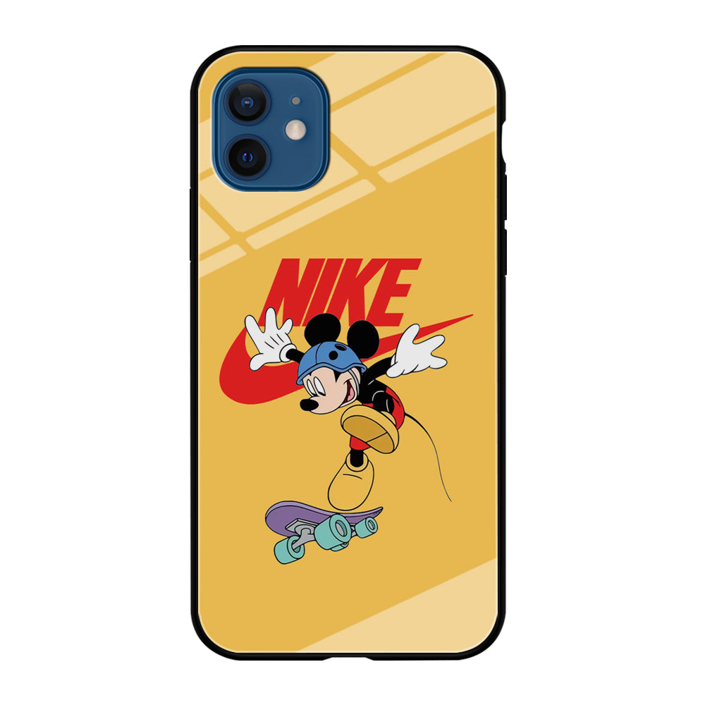 Nike Skate Mickey iPhone 12 Case