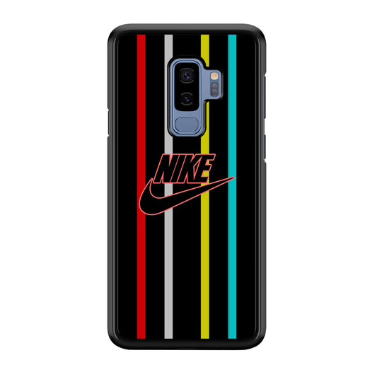 Nike Stripe Four Colour Samsung Galaxy S9 Plus Case