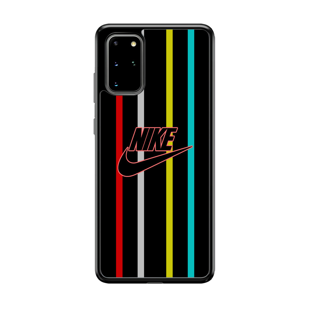 Nike Stripe Four Colour Samsung Galaxy S20 Plus Case