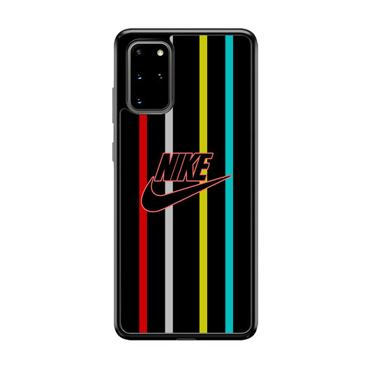 Nike Stripe Four Colour Samsung Galaxy S20 Plus Case