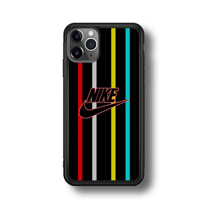 Nike Stripe Four Colour iPhone 11 Pro Max Case