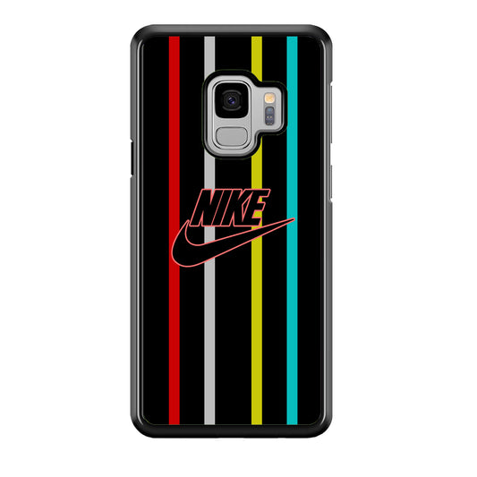 Nike Stripe Four Colour Samsung Galaxy S9 Case