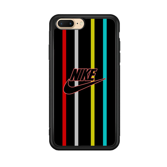 Nike Stripe Four Colour iPhone 8 Plus Case