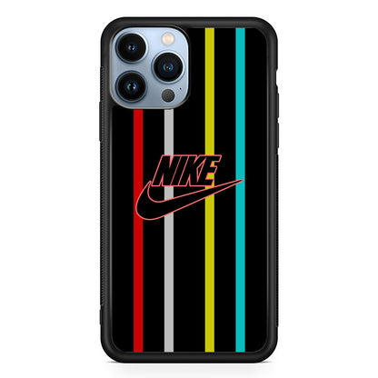 Nike Stripe Four Colour iPhone 13 Pro Case