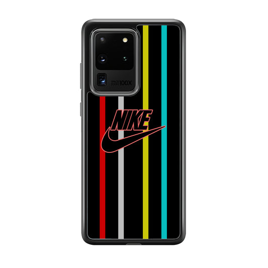 Nike Stripe Four Colour Samsung Galaxy S20 Ultra Case