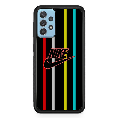 Nike Stripe Four Colour Samsung Galaxy A52 Case