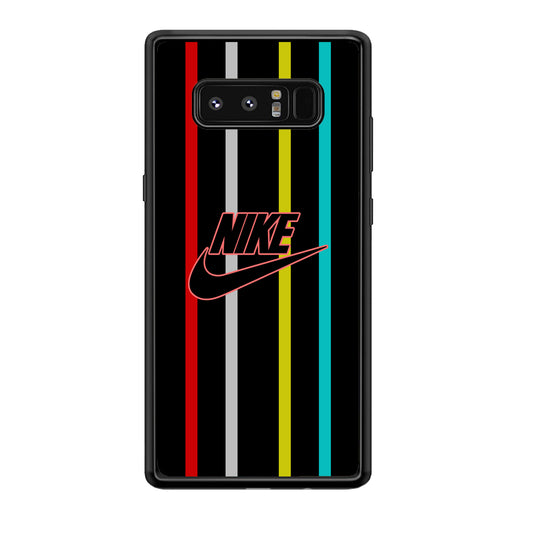 Nike Stripe Four Colour Samsung Galaxy Note 8 Case