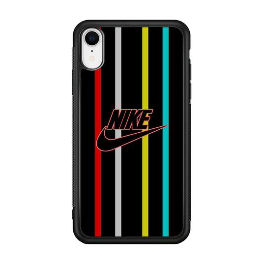 Nike Stripe Four Colour iPhone XR Case