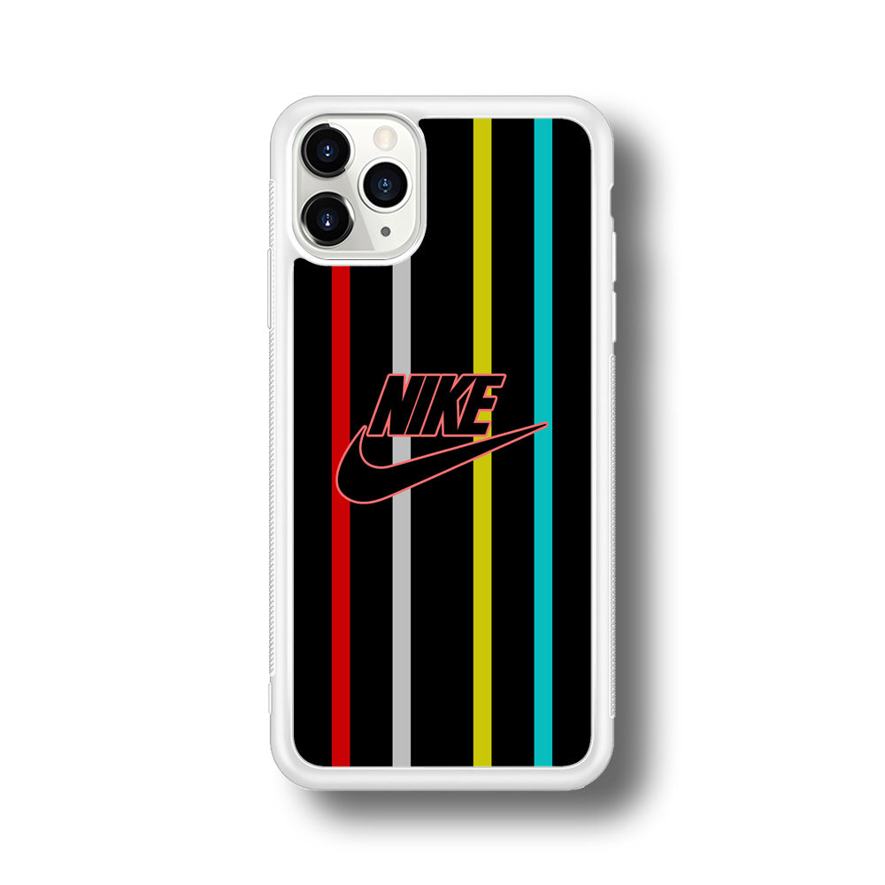 Nike Stripe Four Colour iPhone 11 Pro Case