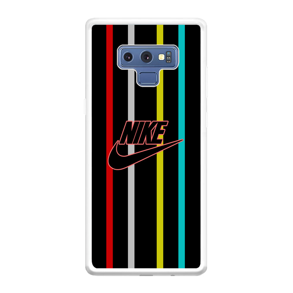 Nike Stripe Four Colour Samsung Galaxy Note 9 Case