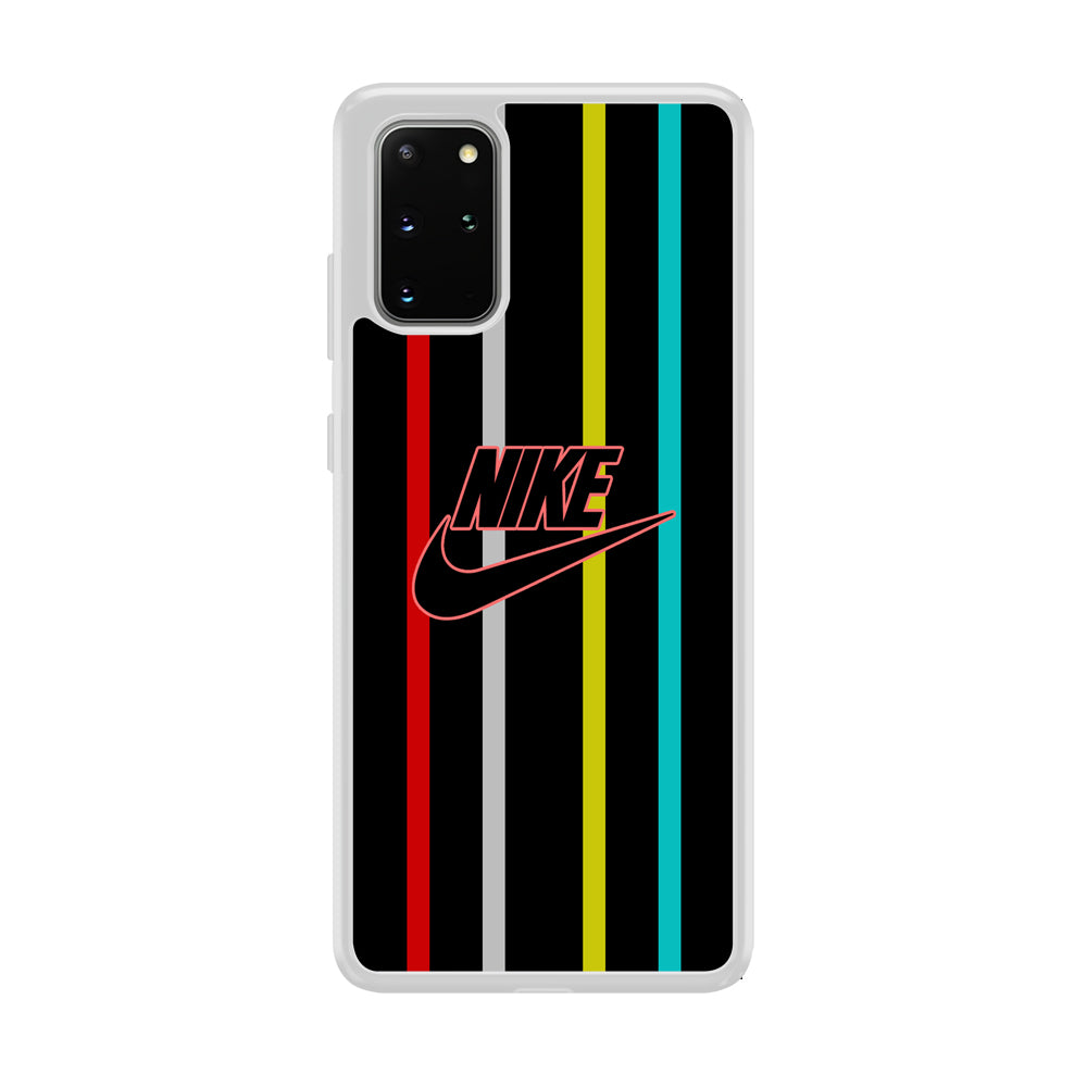 Nike Stripe Four Colour Samsung Galaxy S20 Plus Case