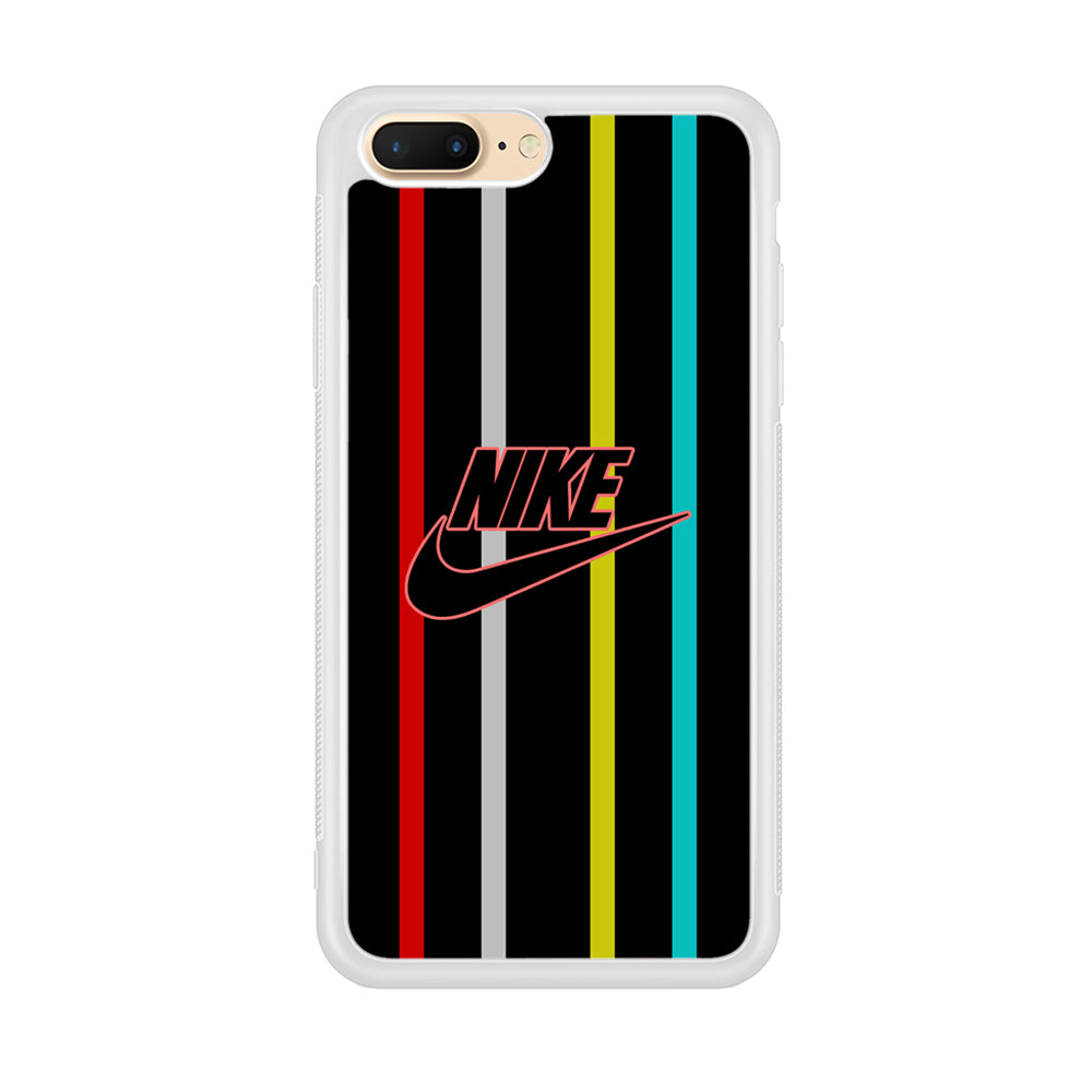 Nike Stripe Four Colour iPhone 8 Plus Case