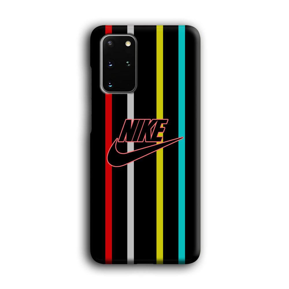 Nike Stripe Four Colour Samsung Galaxy S20 Plus Case