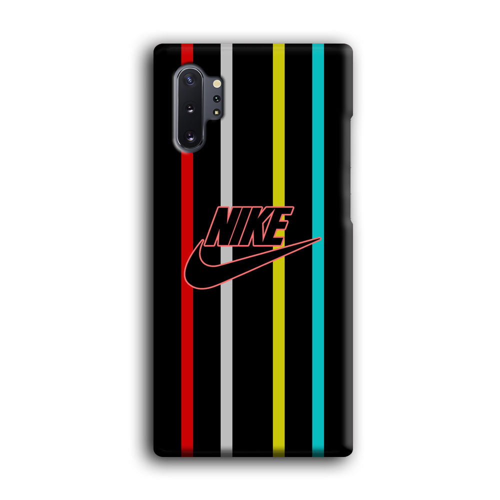 Nike Stripe Four Colour Samsung Galaxy Note 10 Plus Case