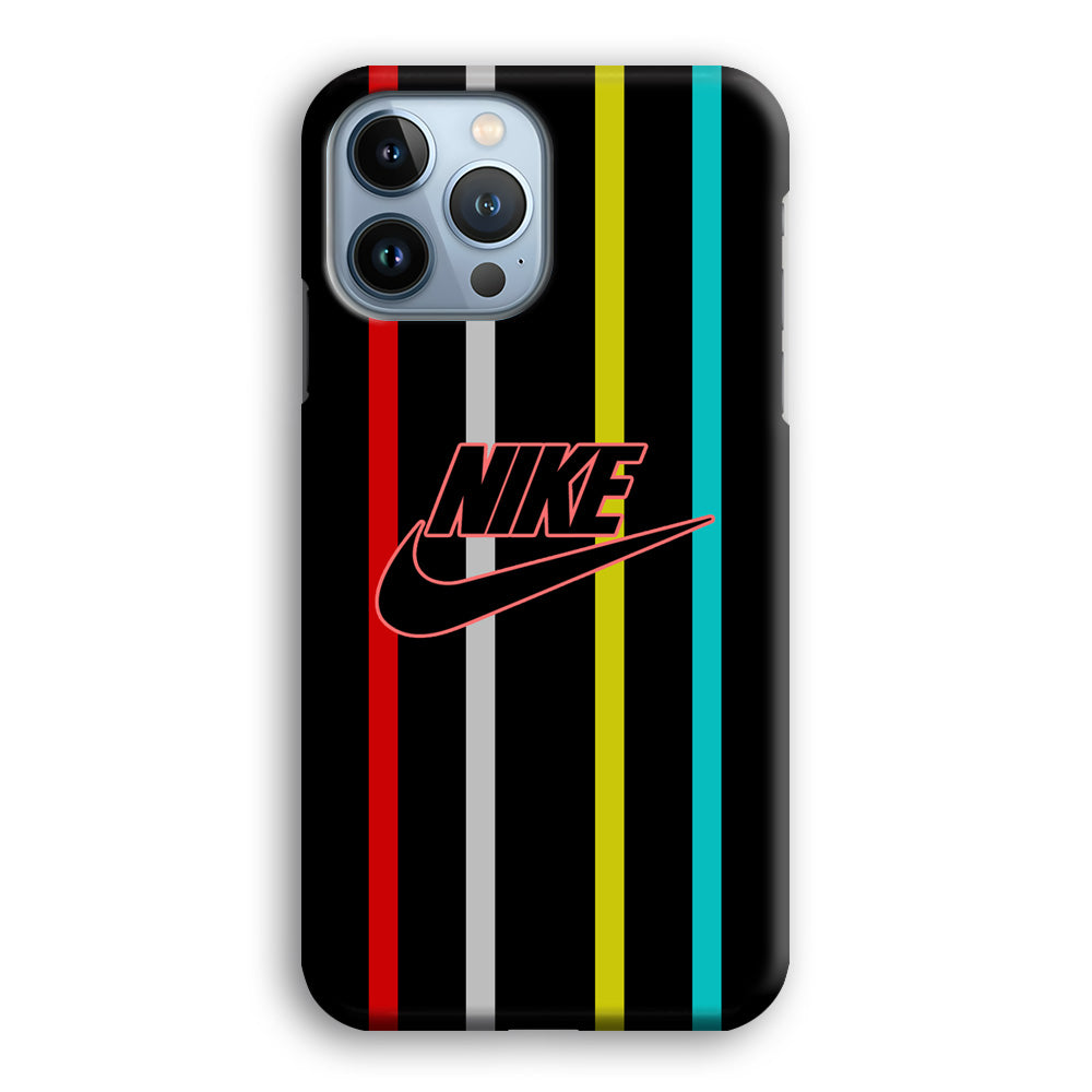 Nike Stripe Four Colour iPhone 13 Pro Case