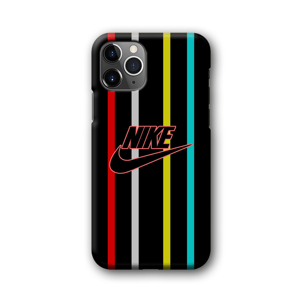 Nike Stripe Four Colour iPhone 11 Pro Max Case