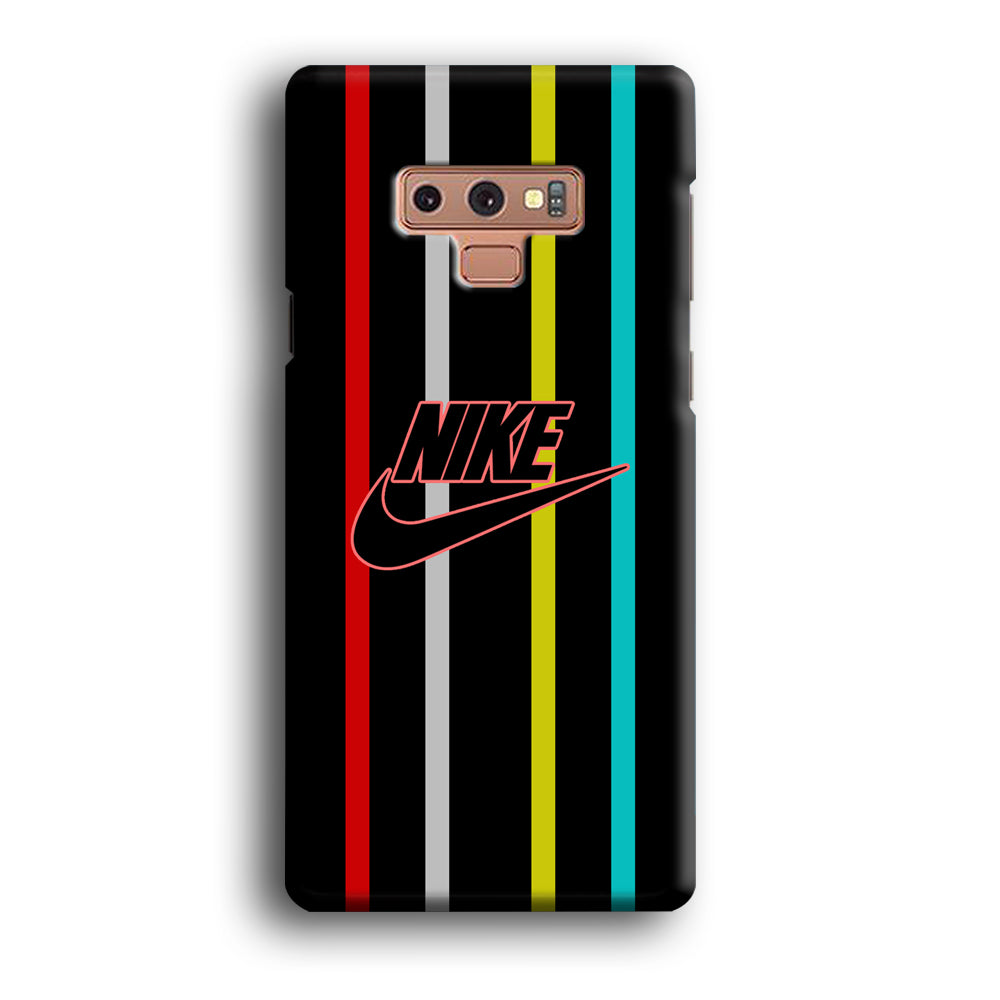 Nike Stripe Four Colour Samsung Galaxy Note 9 Case