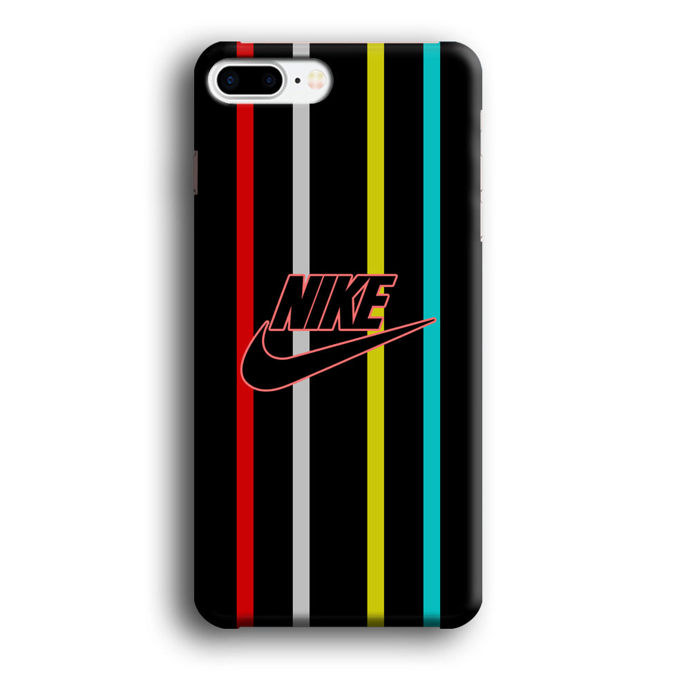 Nike Stripe Four Colour iPhone 8 Plus Case