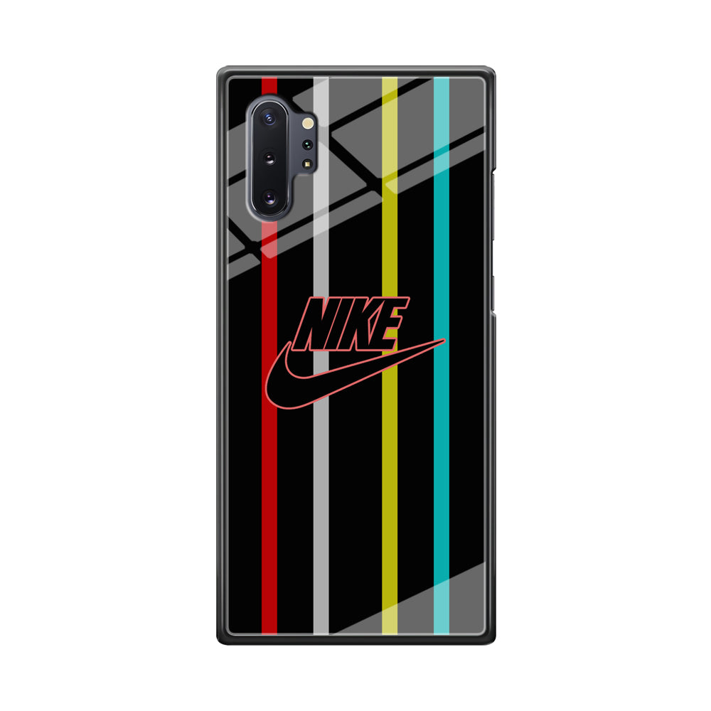 Nike Stripe Four Colour Samsung Galaxy Note 10 Plus Case