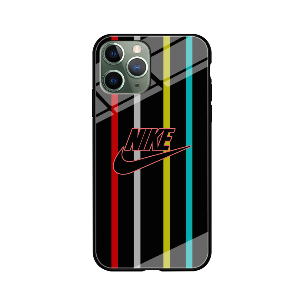 Nike Stripe Four Colour iPhone 11 Pro Case