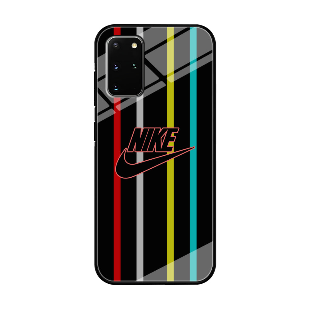 Nike Stripe Four Colour Samsung Galaxy S20 Plus Case