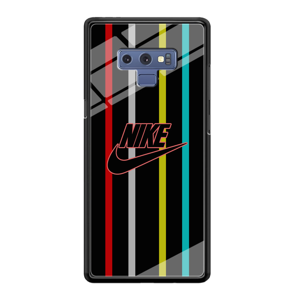 Nike Stripe Four Colour Samsung Galaxy Note 9 Case