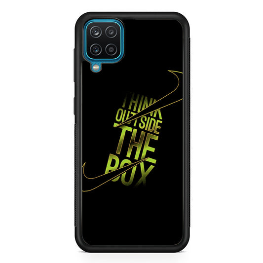 Nike Think Outside The Box Samsung Galaxy A12 Case