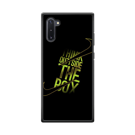 Nike Think Outside The Box Samsung Galaxy Note 10 Case