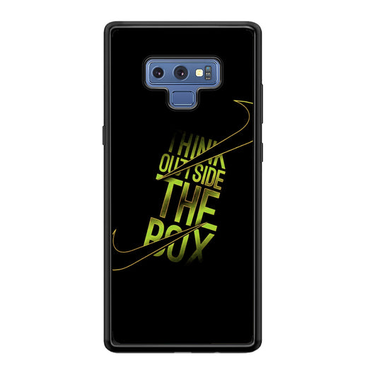 Nike Think Outside The Box Samsung Galaxy Note 9 Case