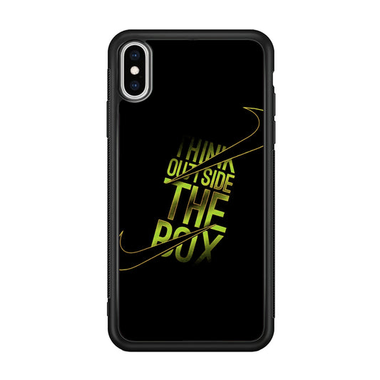 Nike Think Outside The Box iPhone XS Case