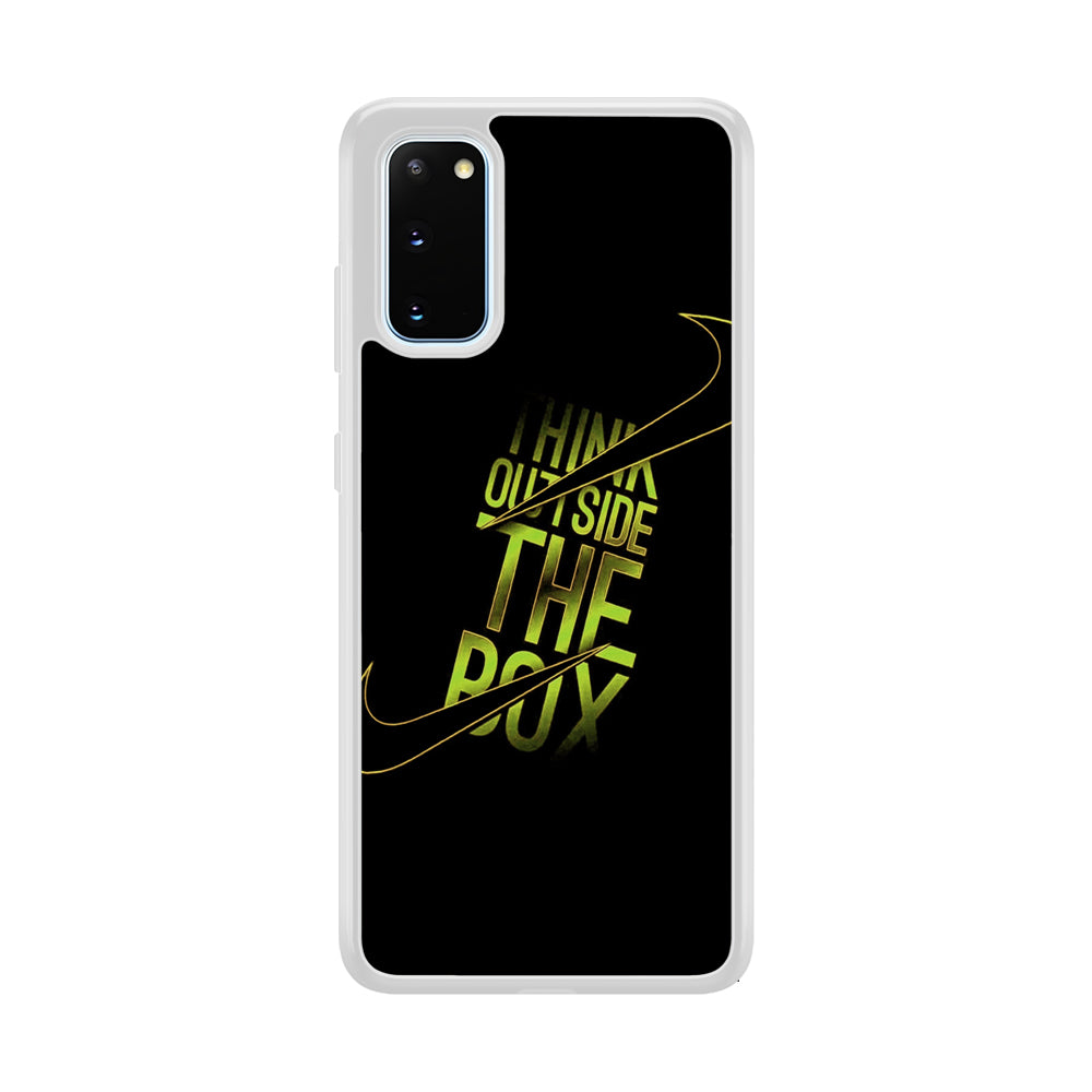 Nike Think Outside The Box Samsung Galaxy S20 Case