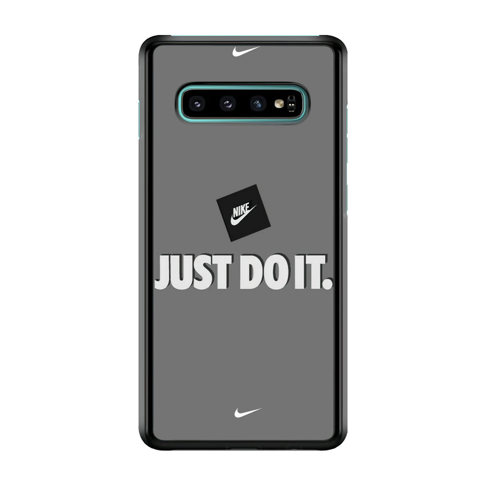 Nike Word Grey Samsung Galaxy S10 Plus Case