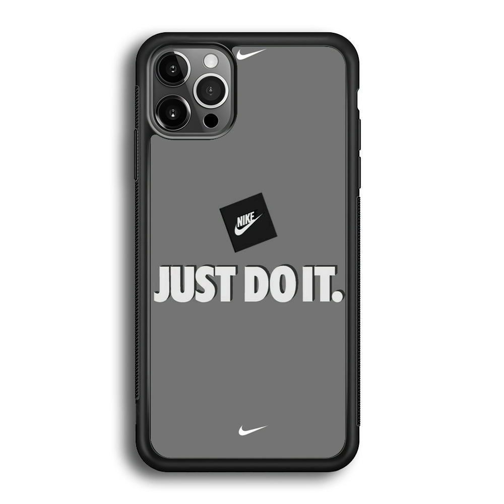 Nike Word Grey iPhone 12 Pro Case