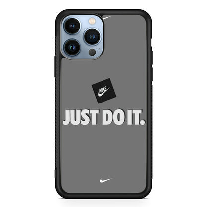 Nike Word Grey iPhone 13 Pro Max Case