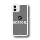 Nike Word Grey iPhone 11 Case