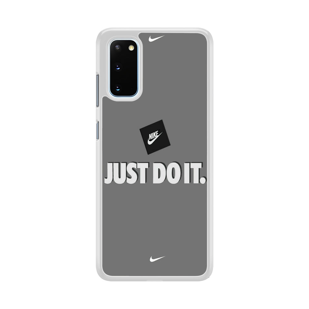 Nike Word Grey Samsung Galaxy S20 Case