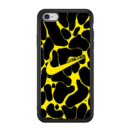Nike Yellow Pattern Just Do It iPhone 6 | 6s Case