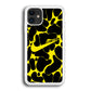 Nike Yellow Pattern Just Do It iPhone 12 Case