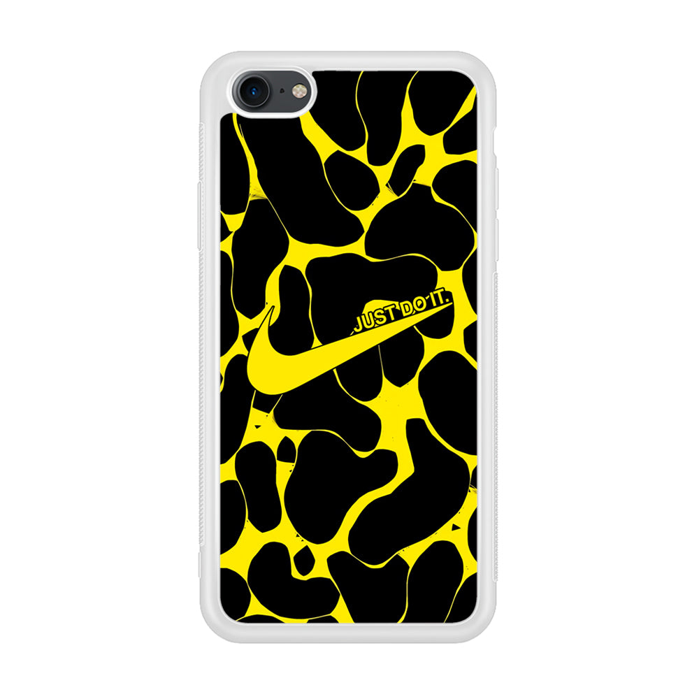 Nike Yellow Pattern Just Do It iPhone 7 Case