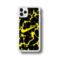 Nike Yellow Pattern Just Do It iPhone 11 Pro Case